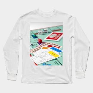 Monopoly board game (H100/0862) Long Sleeve T-Shirt